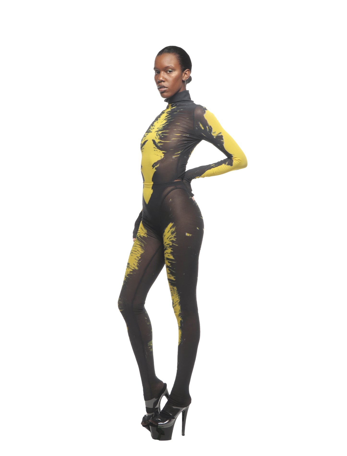 VELENO STOCKING IN YELLOW